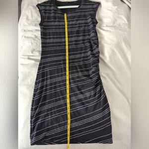 ATHLETA Black and White lined dress (S)